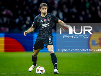 Besiktas JK defender Gabriel during the match between Ajax and Besiktas at the Johan Cruijff ArenA for the UEFA Europa League - League phase...