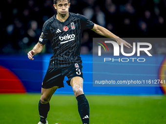 Besiktas JK defender Gabriel during the match between Ajax and Besiktas at the Johan Cruijff ArenA for the UEFA Europa League - League phase...