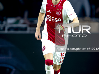 AFC Ajax Amsterdam defender Youri Baas during the match Ajax vs. Besiktas at the Johan Cruijff ArenA for the UEFA Europa League - League pha...