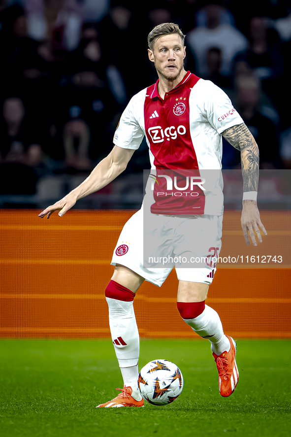 AFC Ajax Amsterdam forward Wout Weghorst during the match between Ajax and Besiktas at the Johan Cruijff ArenA for the UEFA Europa League -...