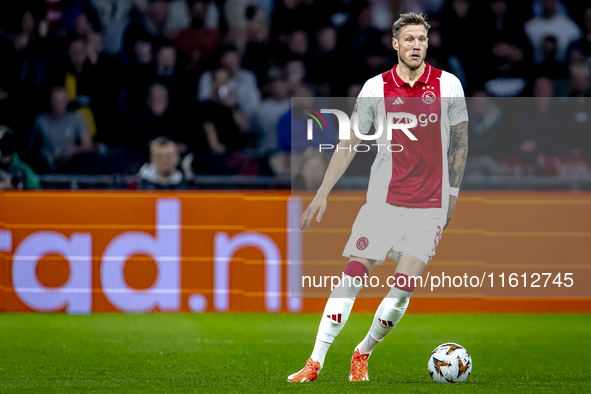 AFC Ajax Amsterdam forward Wout Weghorst during the match between Ajax and Besiktas at the Johan Cruijff ArenA for the UEFA Europa League -...