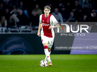 AFC Ajax Amsterdam defender Youri Baas during the match Ajax vs. Besiktas at the Johan Cruijff ArenA for the UEFA Europa League - League pha...