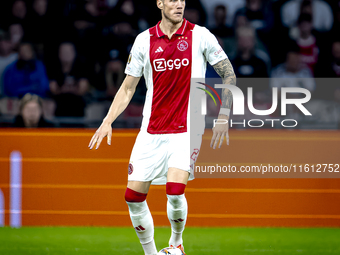 AFC Ajax Amsterdam forward Wout Weghorst during the match between Ajax and Besiktas at the Johan Cruijff ArenA for the UEFA Europa League -...