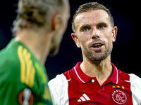 AFC Ajax Amsterdam midfielder Jordan Henderson during the match Ajax vs. Besiktas at the Johan Cruijff ArenA for the UEFA Europa League - Le...