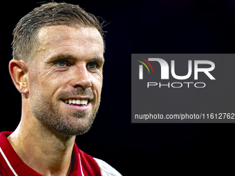 AFC Ajax Amsterdam midfielder Jordan Henderson during the match Ajax vs. Besiktas at the Johan Cruijff ArenA for the UEFA Europa League - Le...