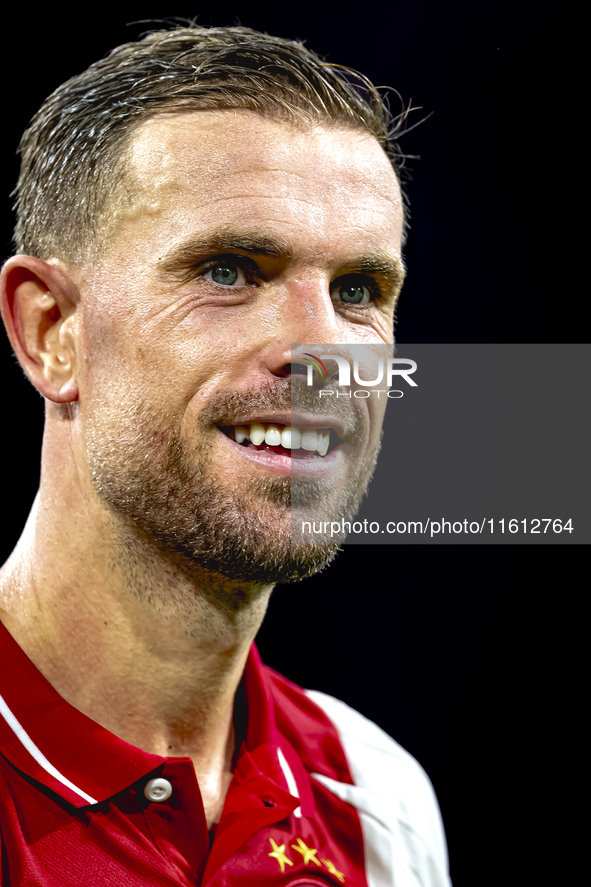 AFC Ajax Amsterdam midfielder Jordan Henderson during the match Ajax vs. Besiktas at the Johan Cruijff ArenA for the UEFA Europa League - Le...