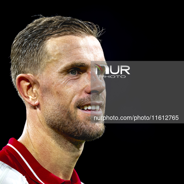 AFC Ajax Amsterdam midfielder Jordan Henderson during the match Ajax vs. Besiktas at the Johan Cruijff ArenA for the UEFA Europa League - Le...