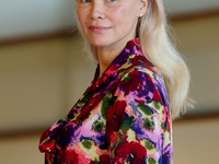 Pamela Anderson attends the photocall for ''The Last Showgirl'' during the 72nd San Sebastian International Film Festival in San Sebastian,...