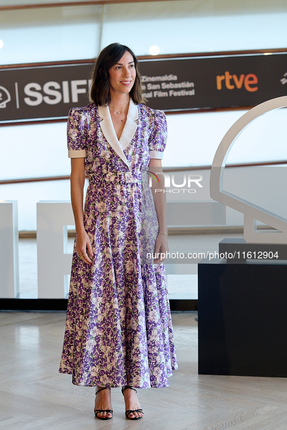 Gia Coppola attends the photocall for ''The Last Showgirl'' during the 72nd San Sebastian International Film Festival in San Sebastian, Spai...