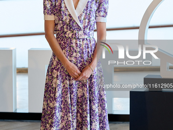 Gia Coppola attends the photocall for ''The Last Showgirl'' during the 72nd San Sebastian International Film Festival in San Sebastian, Spai...