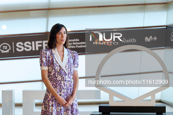 Gia Coppola attends the photocall for ''The Last Showgirl'' during the 72nd San Sebastian International Film Festival in San Sebastian, Spai...