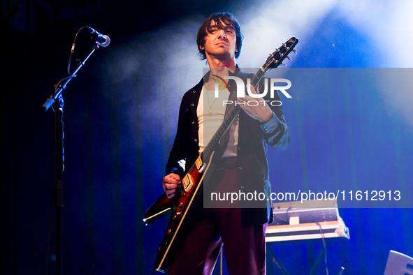 Cameron Muncey of Jet performs live in concert at Alcatraz in Milano, Italy, on September 26, 2024 