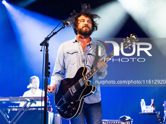 Nic Cester of Jet performs live in concert at Alcatraz in Milano, Italy, on September 26, 2024 (