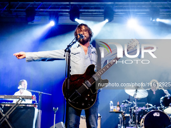 Nic Cester of Jet performs live in concert at Alcatraz in Milano, Italy, on September 26, 2024 (