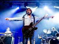 Nic Cester of Jet performs live in concert at Alcatraz in Milano, Italy, on September 26, 2024 (