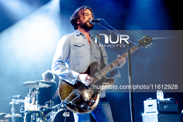 Nic Cester of Jet performs live in concert at Alcatraz in Milano, Italy, on September 26, 2024 