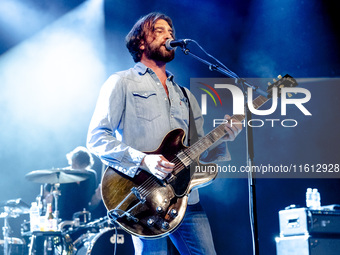 Nic Cester of Jet performs live in concert at Alcatraz in Milano, Italy, on September 26, 2024 (