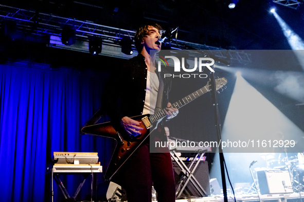 Cameron Muncey of Jet performs live in concert at Alcatraz in Milano, Italy, on September 26, 2024 