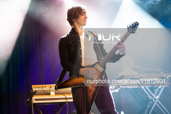 Cameron Muncey of Jet performs live in concert at Alcatraz in Milano, Italy, on September 26, 2024 