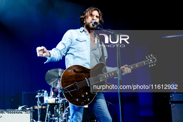 Nic Cester of Jet performs live in concert at Alcatraz in Milano, Italy, on September 26, 2024 