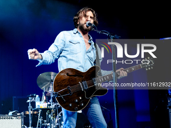 Nic Cester of Jet performs live in concert at Alcatraz in Milano, Italy, on September 26, 2024 (