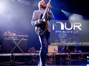 Nic Cester of Jet performs live in concert at Alcatraz in Milano, Italy, on September 26, 2024 (