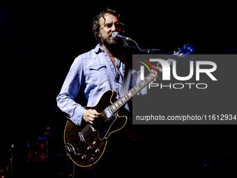 Nic Cester of Jet performs live in concert at Alcatraz in Milano, Italy, on September 26, 2024 (