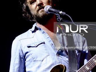 Nic Cester of Jet performs live in concert at Alcatraz in Milano, Italy, on September 26, 2024 (