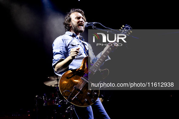 Nic Cester of Jet performs live in concert at Alcatraz in Milano, Italy, on September 26, 2024 