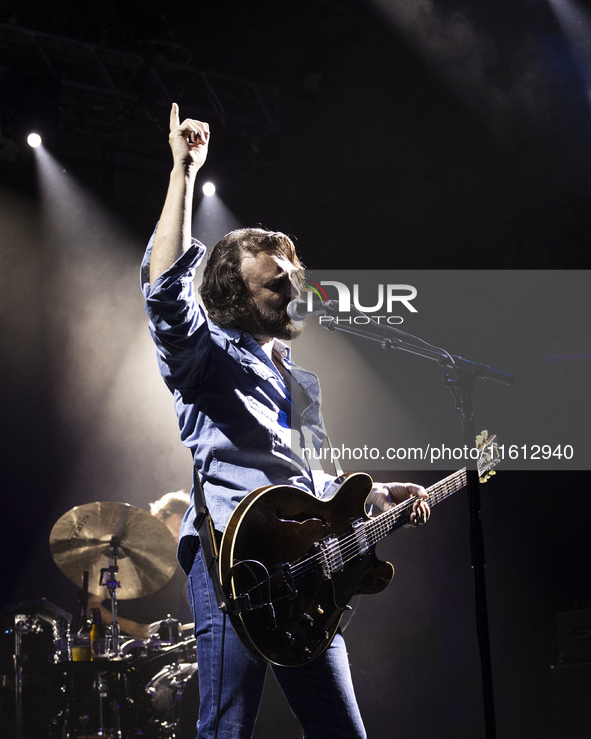 Nic Cester of Jet performs live in concert at Alcatraz in Milano, Italy, on September 26, 2024 