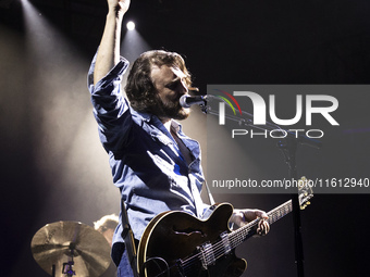 Nic Cester of Jet performs live in concert at Alcatraz in Milano, Italy, on September 26, 2024 (