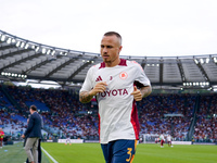 Angelino of AS Roma during the Serie A Enilive match between AS Roma and Udinese Calcio at Stadio Olimpico on September 22, 2024 in Rome, It...