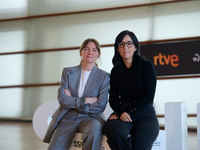 Alauda Ruiz and Nagore Aranburu attend the photocall for Querer during the 72nd San Sebastian International Film Festival in San Sebastian,...