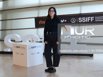 Alauda Ruiz attends the photocall for Querer during the 72nd San Sebastian International Film Festival in San Sebastian, Spain, on September...