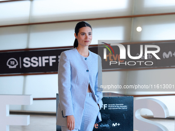 Loreto Mauleon attends the photocall for Querer during the 72nd San Sebastian International Film Festival in San Sebastian, Spain, on Septem...