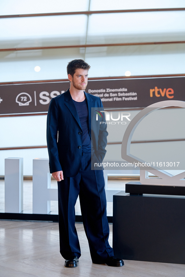 Miguel Bernard attends the photocall for Querer during the 72nd San Sebastian International Film Festival in San Sebastian, Spain, on Septem...