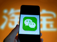 Taobao supports WeChat Pay in Suqian, Jiangsu province, China, on September 27, 2024. (