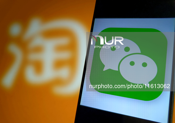 Taobao supports WeChat Pay in Suqian, Jiangsu province, China, on September 27, 2024. 