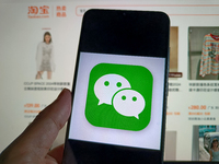 Taobao supports WeChat Pay in Suqian, Jiangsu province, China, on September 27, 2024. (