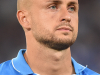 Stanislav Lobotka of SSC Napoli during the Coppa Italia match between SSC Napoli and Palermo FC at Stadio Diego Armando Maradona Naples Ital...