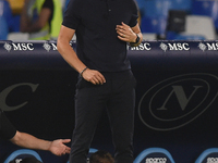 Alessio Dionisi Head Coach of Palermo FC during the Coppa Italia match between SSC Napoli and Palermo FC at Stadio Diego Armando Maradona Na...