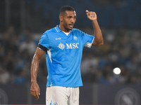 Juan Jesus of SSC Napoli during the Coppa Italia match between SSC Napoli and Palermo FC at Stadio Diego Armando Maradona Naples Italy on 26...