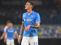 Rafa Marin of SSC Napoli during the Coppa Italia match between SSC Napoli and Palermo FC at Stadio Diego Armando Maradona Naples Italy on 26...