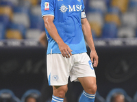 Stanislav Lobotka of SSC Napoli during the Coppa Italia match between SSC Napoli and Palermo FC at Stadio Diego Armando Maradona Naples Ital...