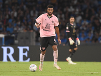 Rayyan Baniya of Palermo FC during the Coppa Italia match between SSC Napoli and Palermo FC at Stadio Diego Armando Maradona Naples Italy on...