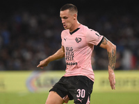 Dario Saric of Palermo FC during the Coppa Italia match between SSC Napoli and Palermo FC at Stadio Diego Armando Maradona Naples Italy on 2...