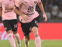 Patryk Peda of Palermo FC during the Coppa Italia match between SSC Napoli and Palermo FC at Stadio Diego Armando Maradona Naples Italy on 2...