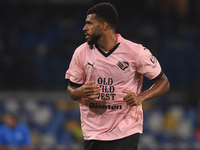 Rayyan Baniya of Palermo FC during the Coppa Italia match between SSC Napoli and Palermo FC at Stadio Diego Armando Maradona Naples Italy on...