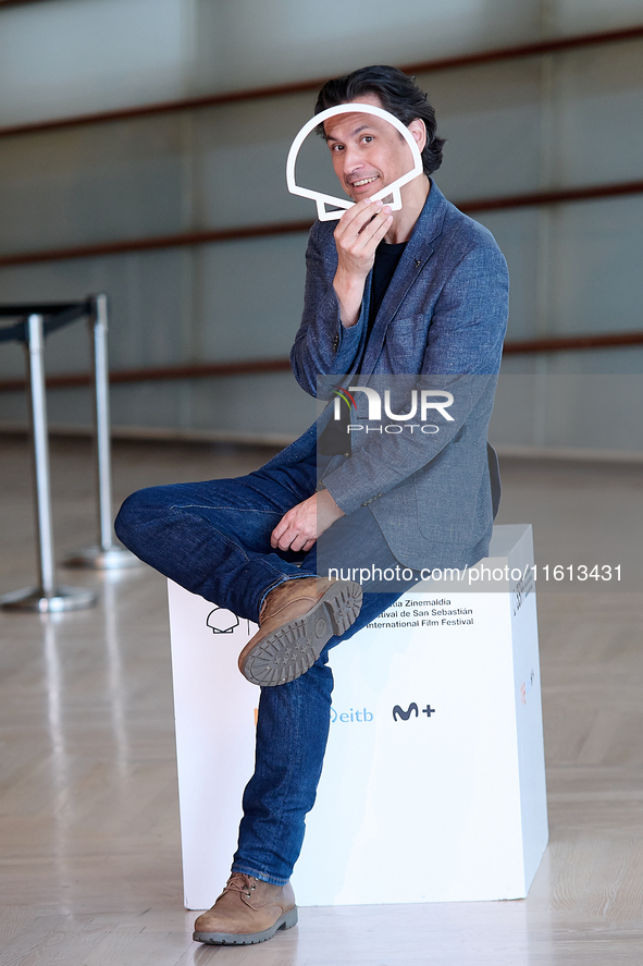 Rodrigo Cortes attends the photocall for Escape during the 72nd San Sebastian International Film Festival in San Sebastian, Spain, on Septem...