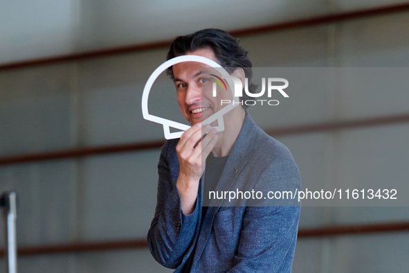 Rodrigo Cortes attends the photocall for Escape during the 72nd San Sebastian International Film Festival in San Sebastian, Spain, on Septem...